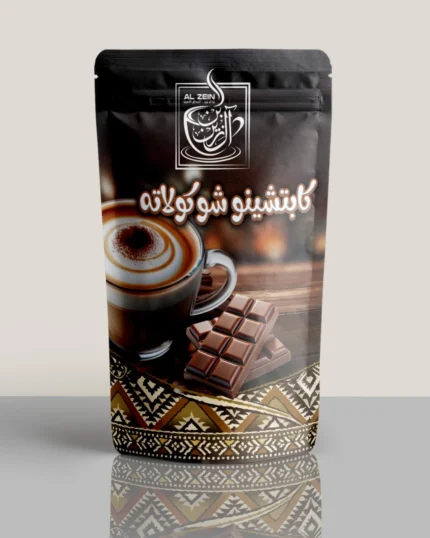 كابتشينو شوكولاتة 2×1 ( بدون سكر ) – طعم الشوكولاتة الغني وقوام كريمي مميز